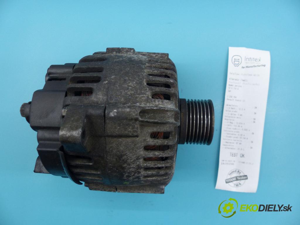 Renault Scenic II 2003-2009 1.9 dci 120 hp manual 88 kW 1870 cm3 5- Alternator 8200086161 (Alternátory)
