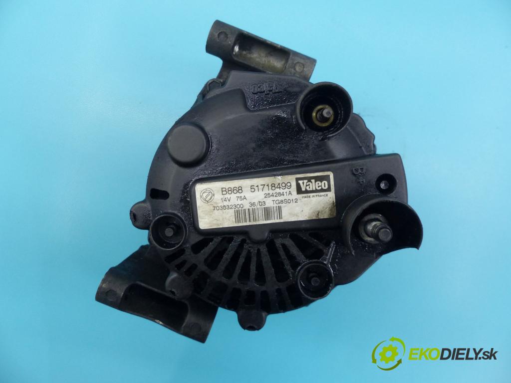 Opel Meriva A 2002-2010 1,3.0 cdti 75 hp manual 55 kW 1248 cm3 5- Alternator 2542841A (Alternátory)