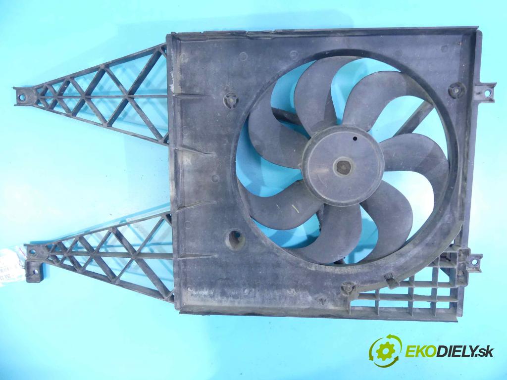 Seat Toledo II 1998-2004 1.6 SR 101 HP manual 74 kW 1595 cm3 4- Ventilátor chladiča 1J0121207L