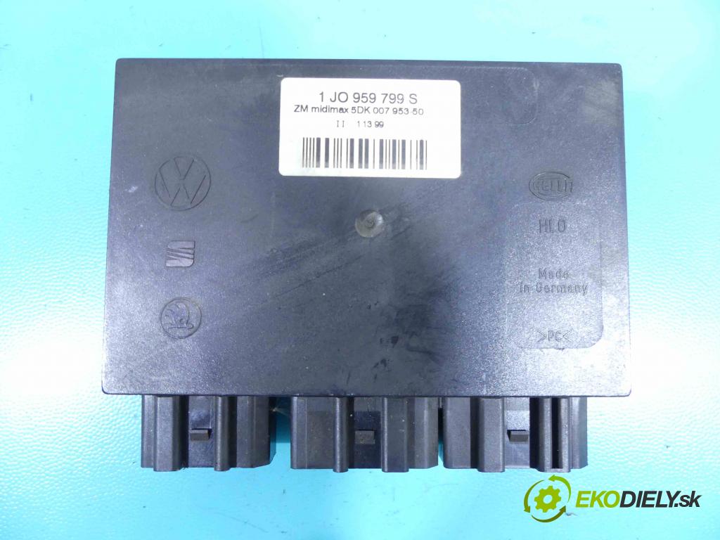 Seat Toledo II 1998-2004 1.6 SR 101 HP manual 74 kW 1595 cm3 4- modul riadiaca jednotka 1J0959799S (Ostatné)