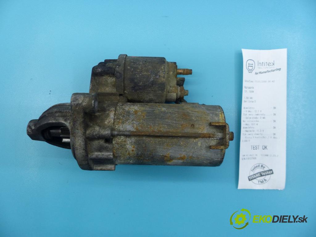 Opel Corsa D 2006-2014 1,3.0 cdti 75 HP manual 55 kW 1248 cm3 3- štartér  (Štartéry)
