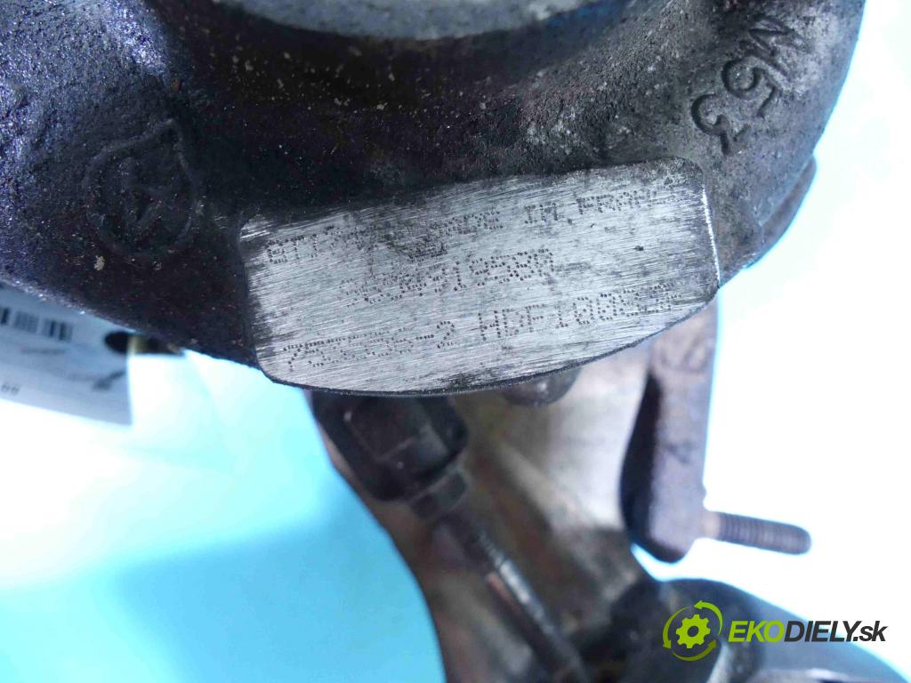 Peugeot 407 2.0 hdi 136 HP manual 100 kW 1997 cm3 4- turbodúchadlo, turbo 753556-2 (Turbodúchadlá (kompletné))