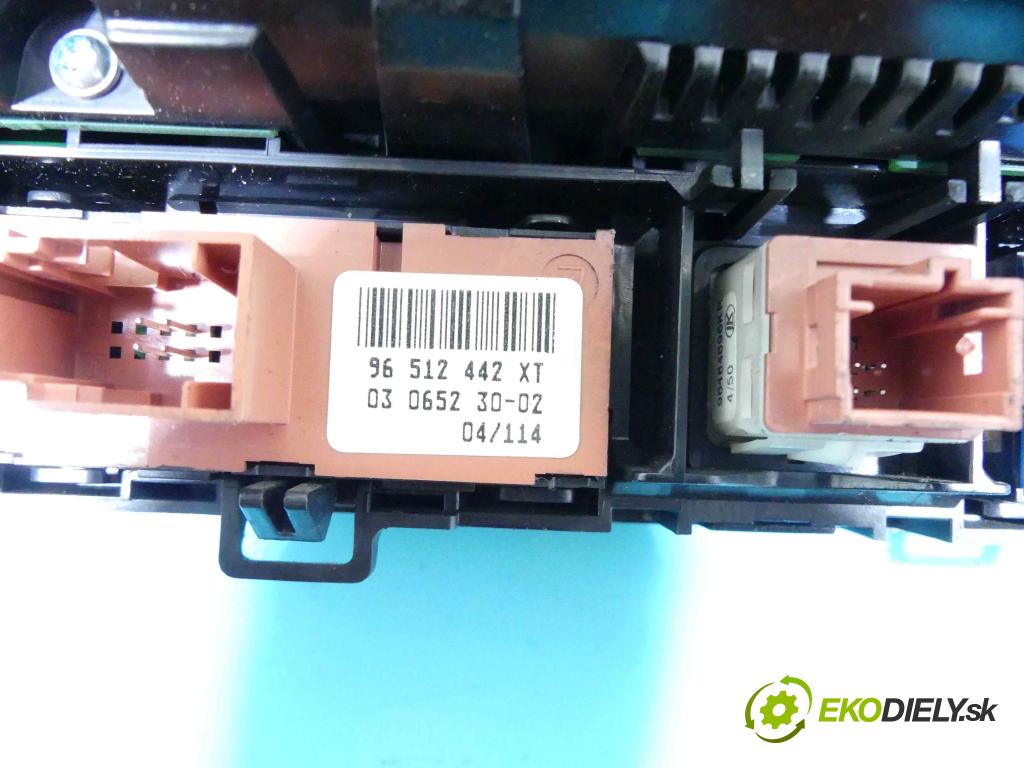 Peugeot 407 2.0 hdi 136 HP manual 100 kW 1997 cm3 4- panel kúrenia 96533783
