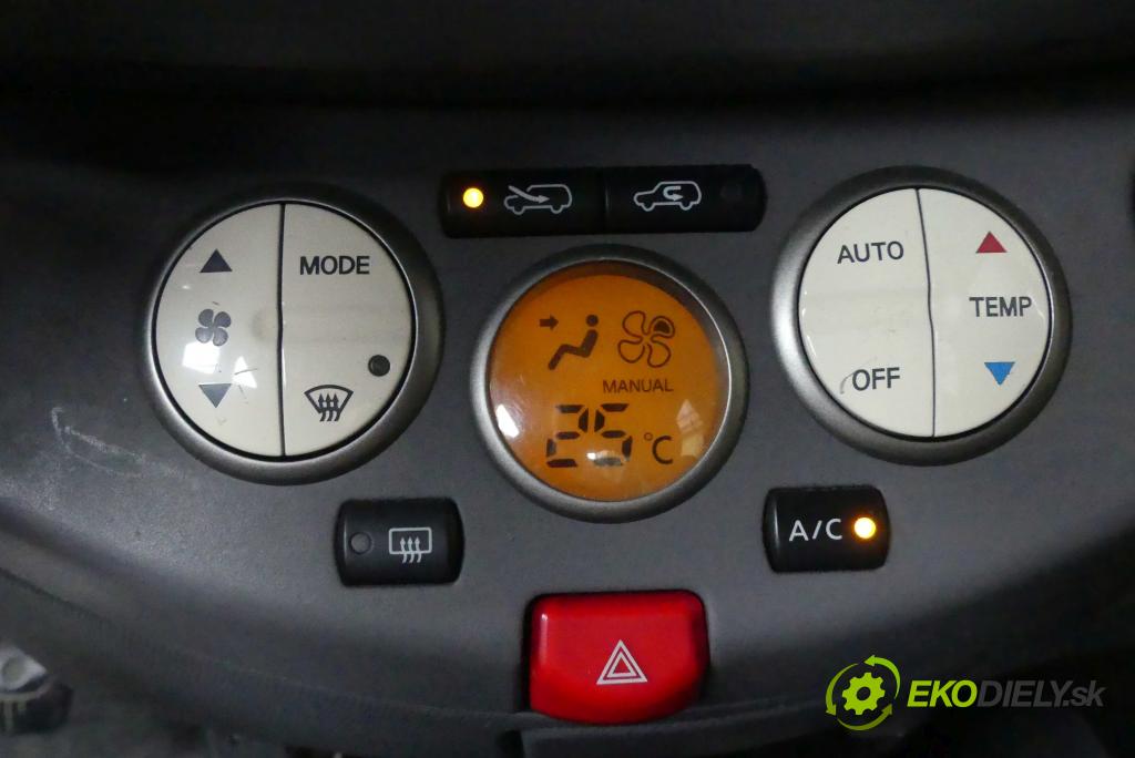 Nissan Micra K12 2003-2010 1.4 16v 88 HP manual 65 kW 1386 cm3 5- panel kúrenia 27500AX701