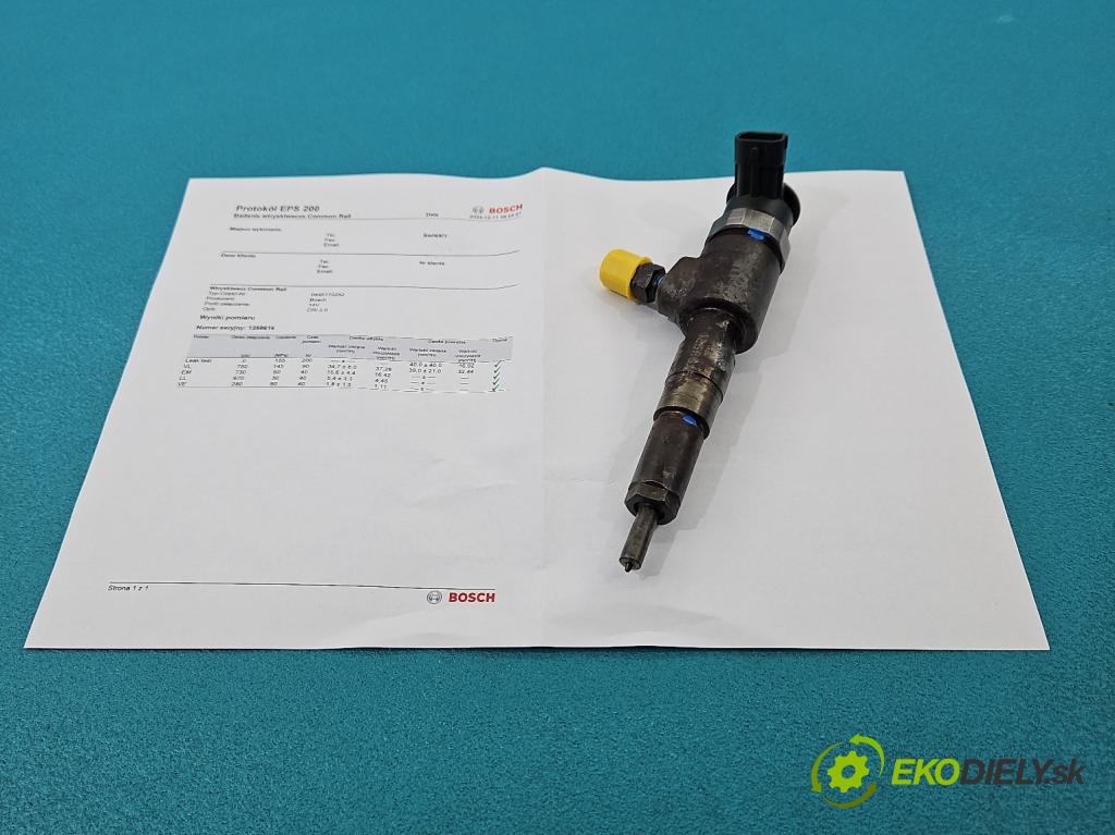 Citroen C3 I 2002-2009 1.4 hdi 68 HP manual 50 kW 1398 cm3 5- vstrek 0445110252 (Vstrekovače)