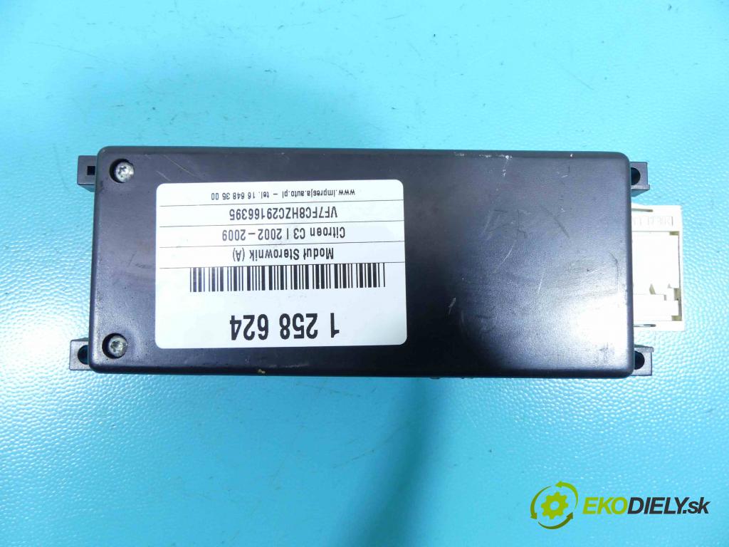 Citroen C3 I 2002-2009 1.4 hdi 68 HP manual 50 kW 1398 cm3 5- modul riadiaca jednotka 9665099680 (Ostatné)