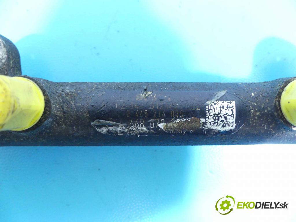 Mercedes Vaneo 1.7 cdi 90 HP automatic 66 kW 1689 cm3 5- lišta vstrekovacia 0281002498 (Vstrekovacie lišty)