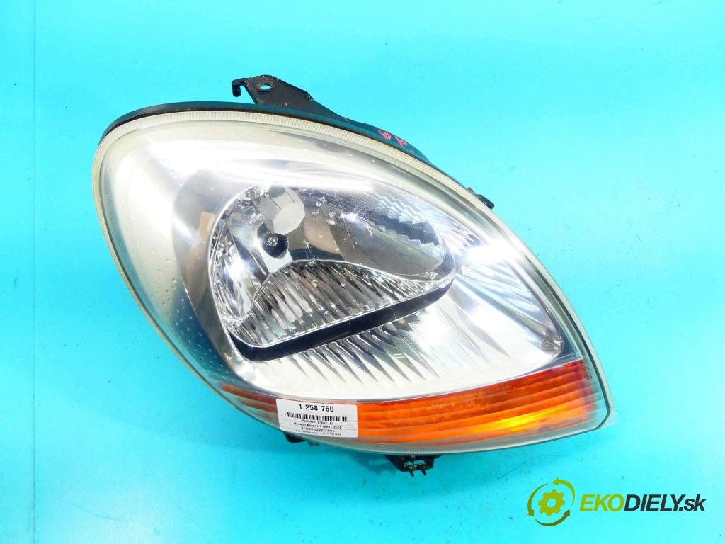 Renault Kangoo I 1998-2008 1.9d 64 HP manual 47 kW 1870 cm3 5- Reflektor: pravý 8200150617 (Pravé)