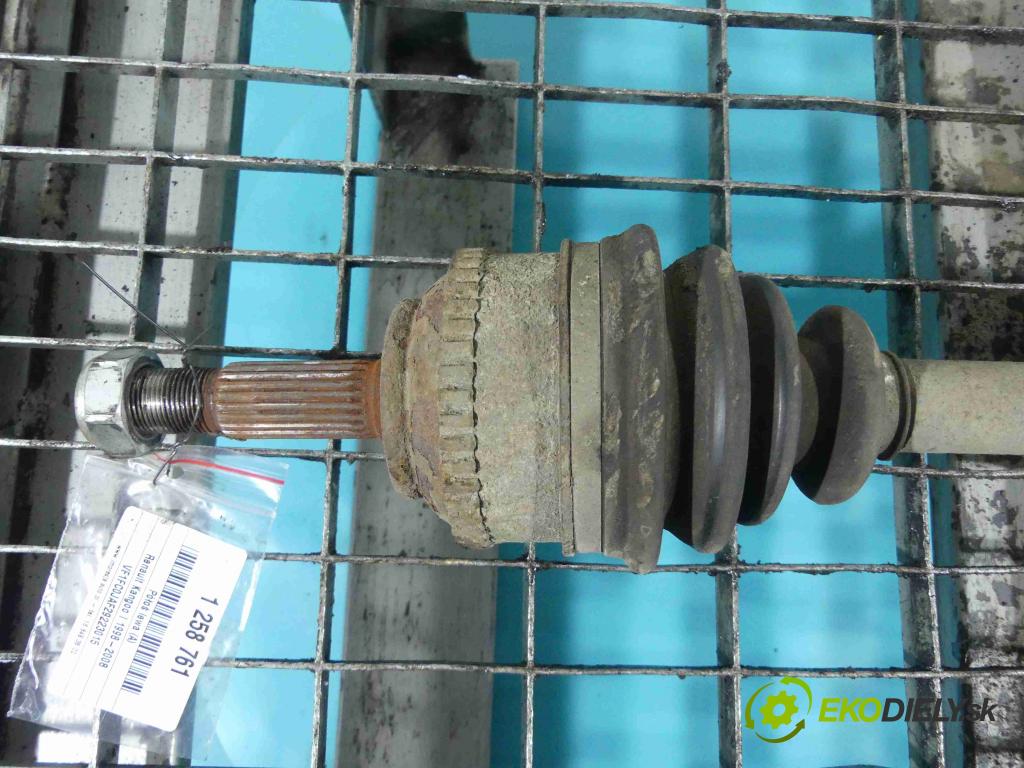 Renault Kangoo I 1998-2008 1.9d 64 HP manual 47 kW 1870 cm3 5- poloos ľavé  (Poloosy)