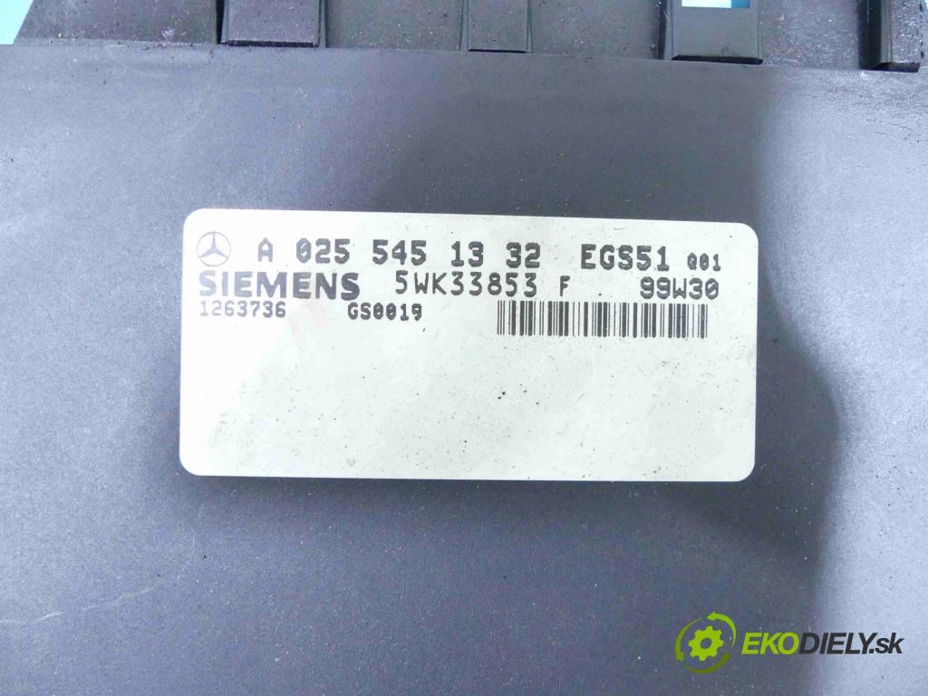 Mercedes E W210 1995-2002 3.2 cdi 197KM automatic 145 kW 3222 cm3 4- modul riadiaca jednotka A0255451332 (Ostatné)