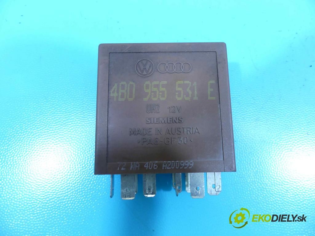 Audi A3 8L 1996-2003 1.6 SR 101 HP manual 74 kW 1595 cm3 3- Relé: 4B0955531E (Relé)