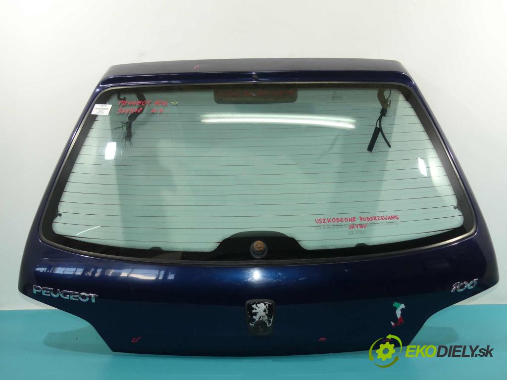 Peugeot 106 1.1 60 hp manual 44 kW 1124 cm3 3- zadní kufrové dveře  (Zadní kapoty)