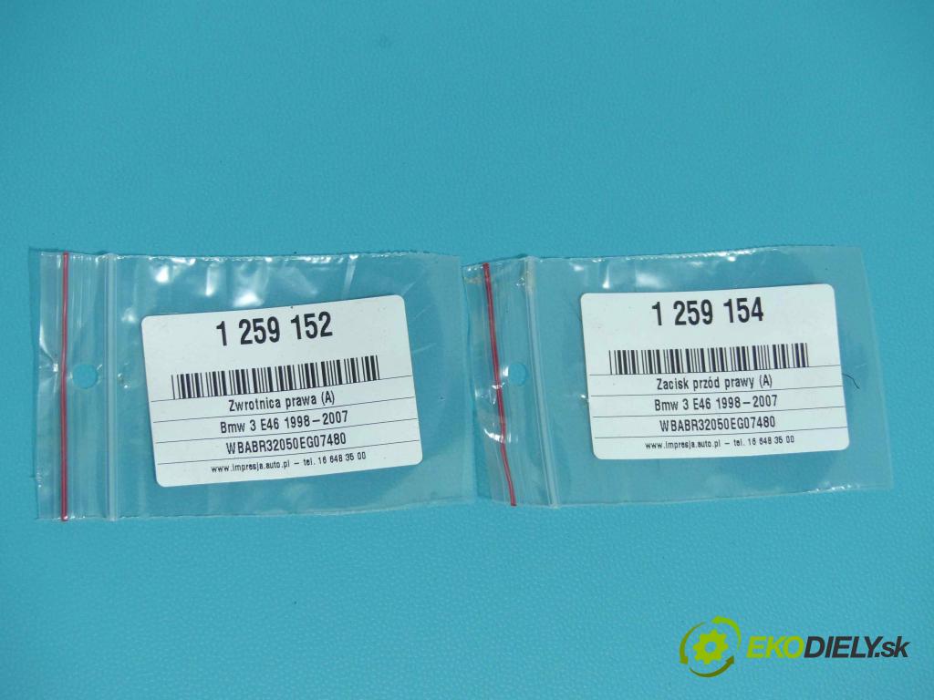 Bmw 3 E46 1998-2007 2.5 24v 170 HP automatic 125 kW 2494 cm3 2- náboj pravé  (Náboje)