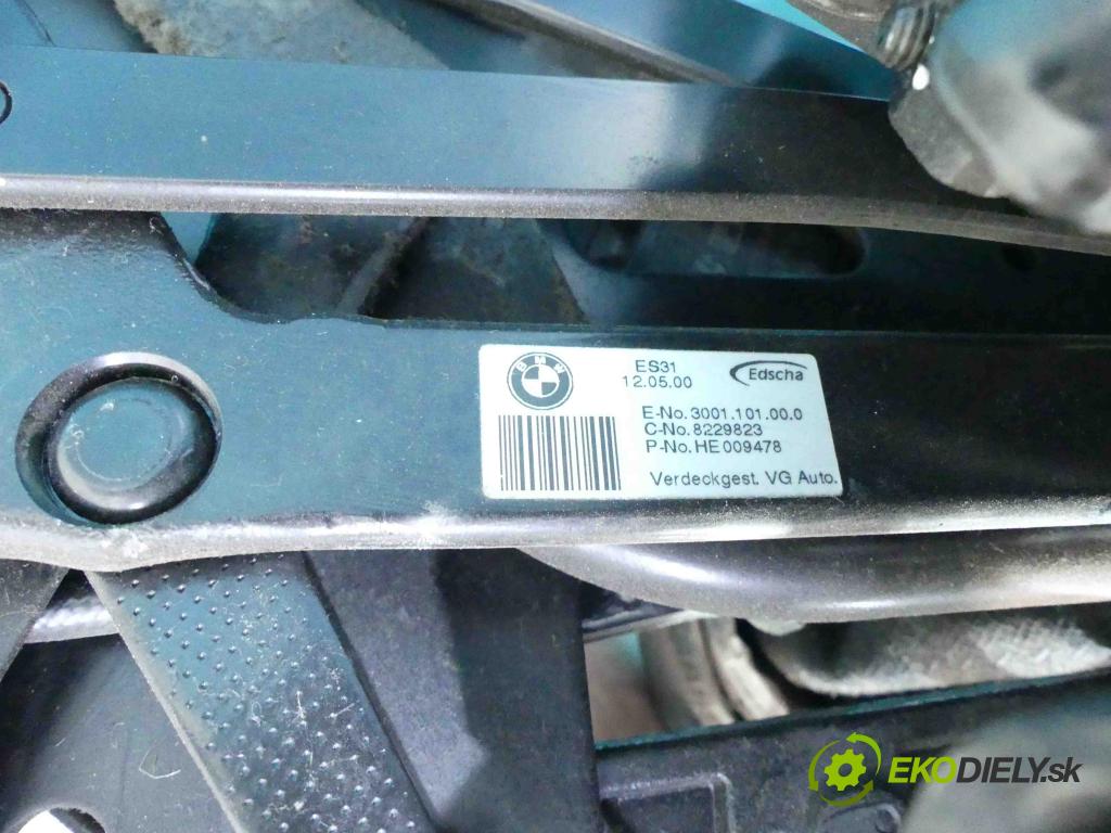 Bmw 3 E46 1998-2007 2.5 24v M52/TU 170 hp automatic 125 kW 2494 cm3 2- Strecha: