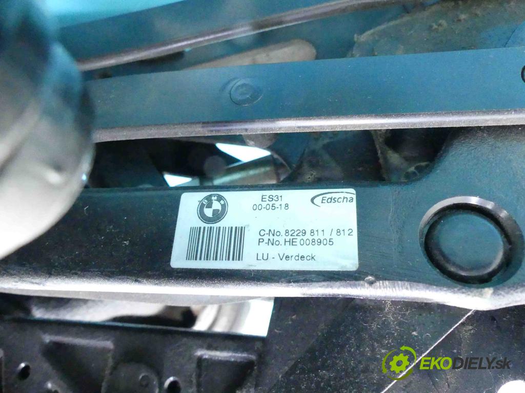 Bmw 3 E46 1998-2007 2.5 24v M52/TU 170 hp automatic 125 kW 2494 cm3 2- Strecha: