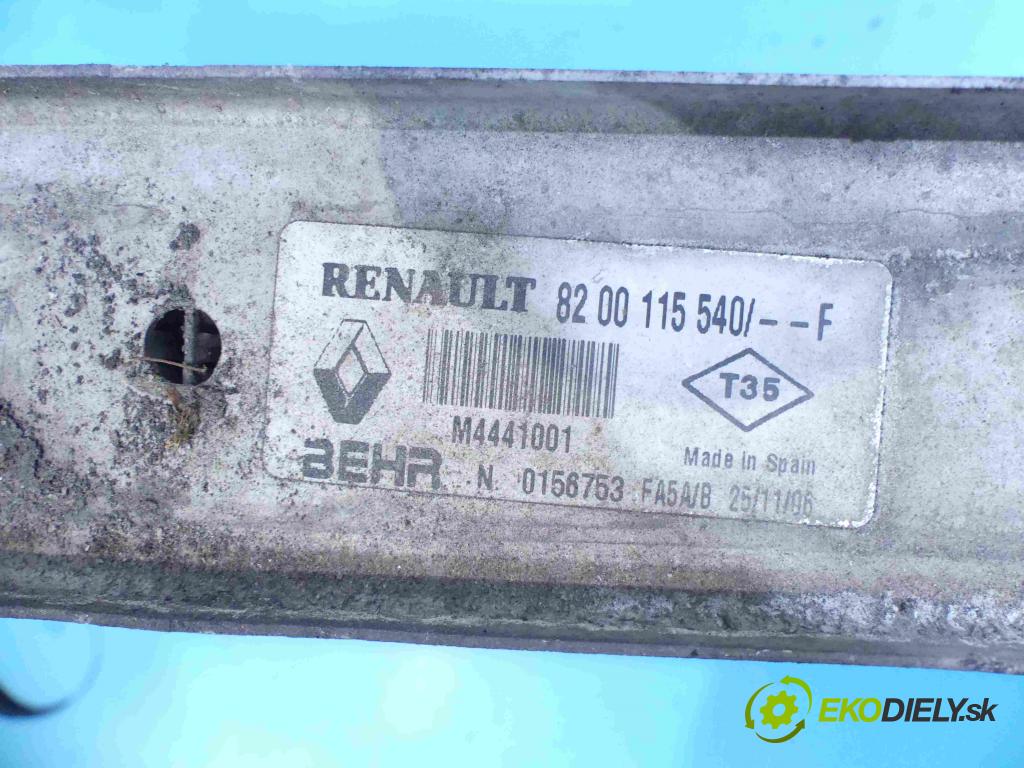 Renault Scenic II 2003-2009 1.9 dci 131 hp manual 96 kW 1870 cm3 5- Intercooler 8200115540 (Chladiče nasávaného vzduchu (intercoolery))