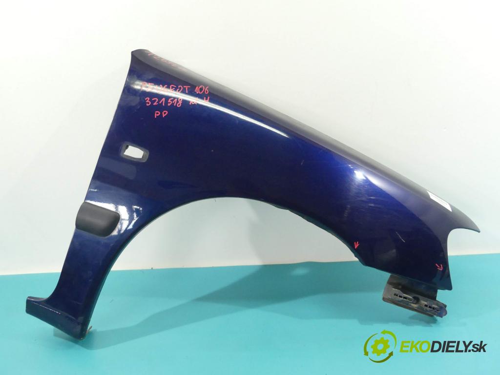 Peugeot 106 1.1 60 hp manual 44 kW 1124 cm3 3- blatnik přední pravý 
