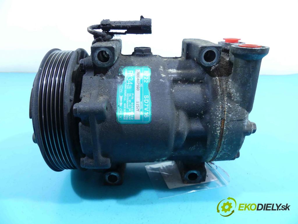 Fiat Stilo 1,8.0 16v 133 HP manual 98 kW 1747 cm3 3- čerpadlo klimatizácie 7895407160