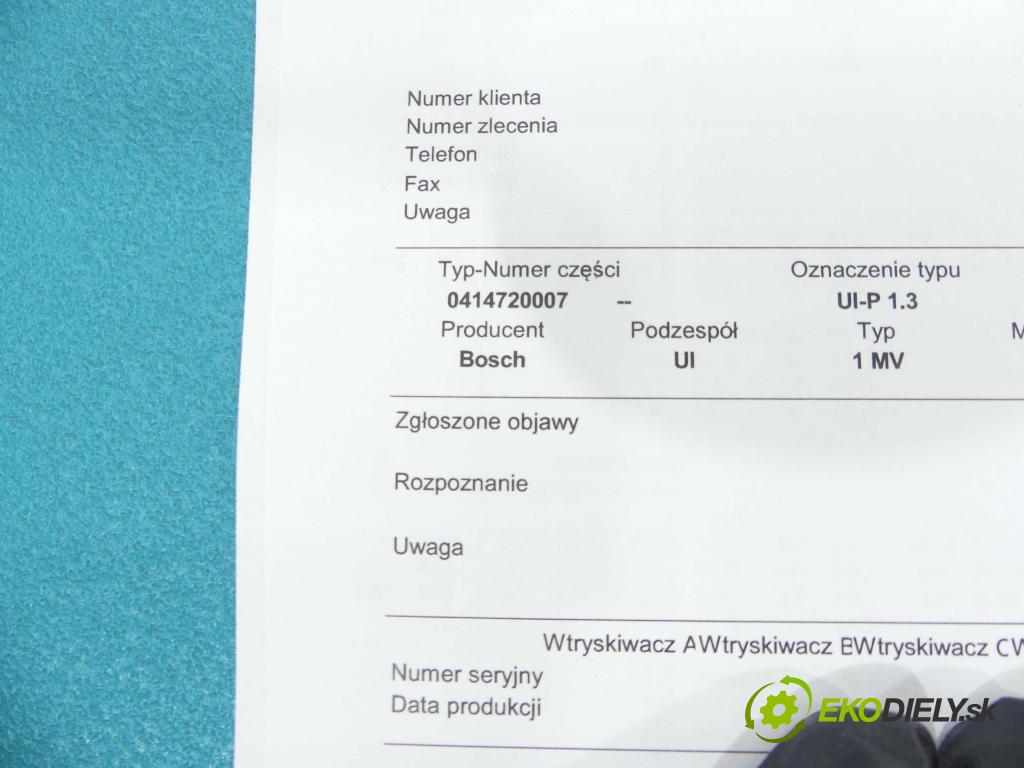 Vw Passat B5 1995-2005 1.9 tdi 116 HP manual 85 kW 1896 cm3 5- vstrekovacie čerpadlo 0414720007 (Vstrekovače)