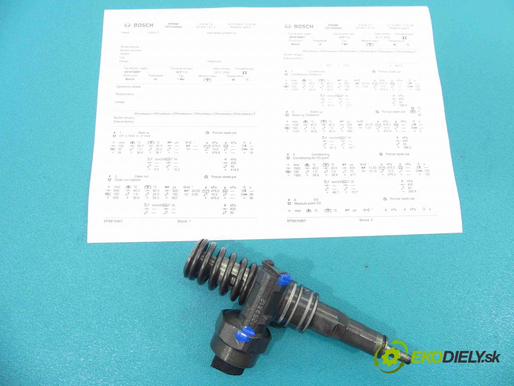 Vw Passat B5 1995-2005 1.9 tdi 116 HP manual 85 kW 1896 cm3 5- vstrekovacie čerpadlo 0414720007 (Vstrekovač paliva)