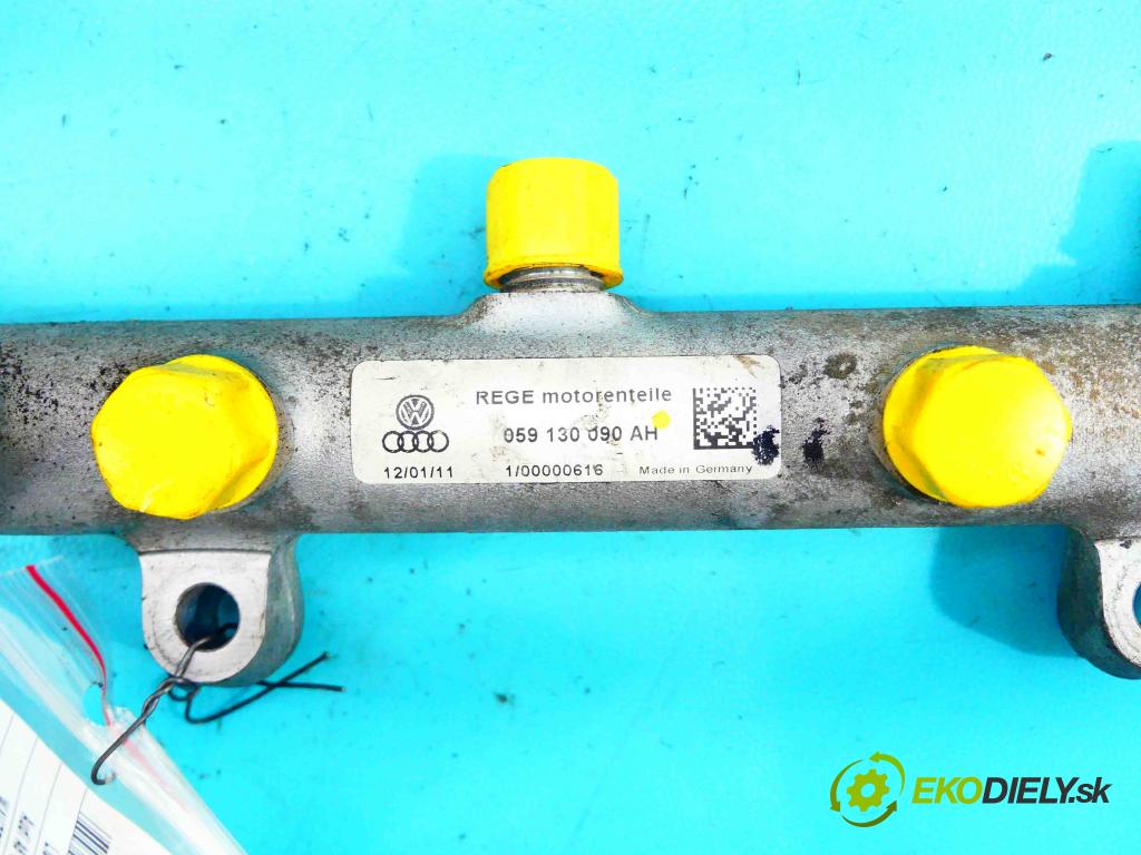Audi A6 C6 2004-2011 3.0 tdi 239KM automatic 176 kW 2967 cm3 5- lišta vstrekovacia 059130090AH (Vstrekovacie lišty)