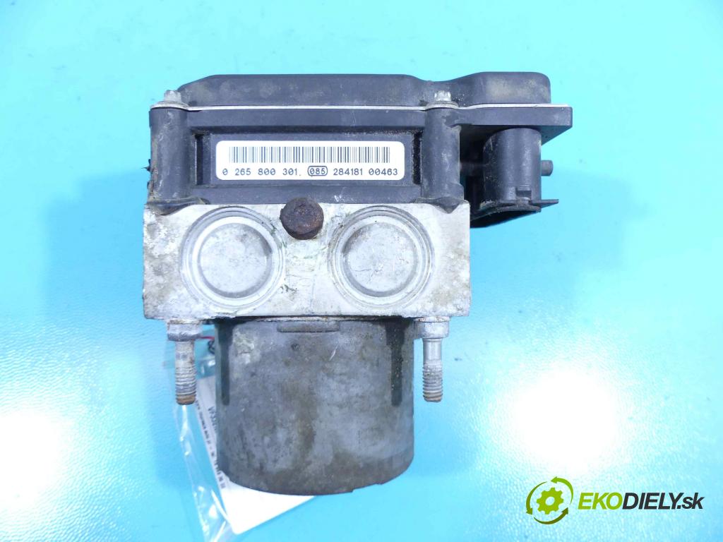 Peugeot 307 1.6 16v 109 HP manual 80 kW 1587 cm3 5- čerpadlo abs 0265800301 (Pumpy ABS)