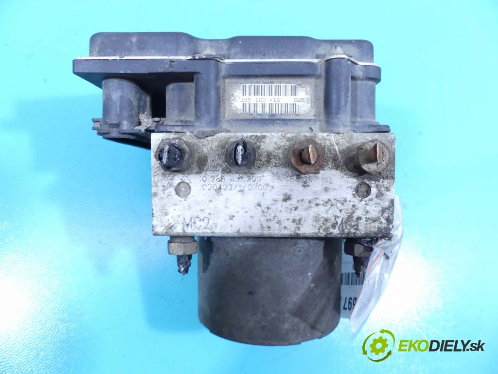 Peugeot 307 1.6 16v 109 HP manual 80 kW 1587 cm3 5- čerpadlo abs 0265800301 (Pumpy ABS)