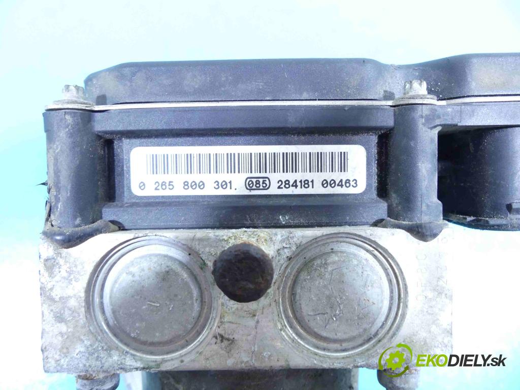 Peugeot 307 1.6 16v 109 HP manual 80 kW 1587 cm3 5- čerpadlo abs 0265800301 (Pumpy ABS)