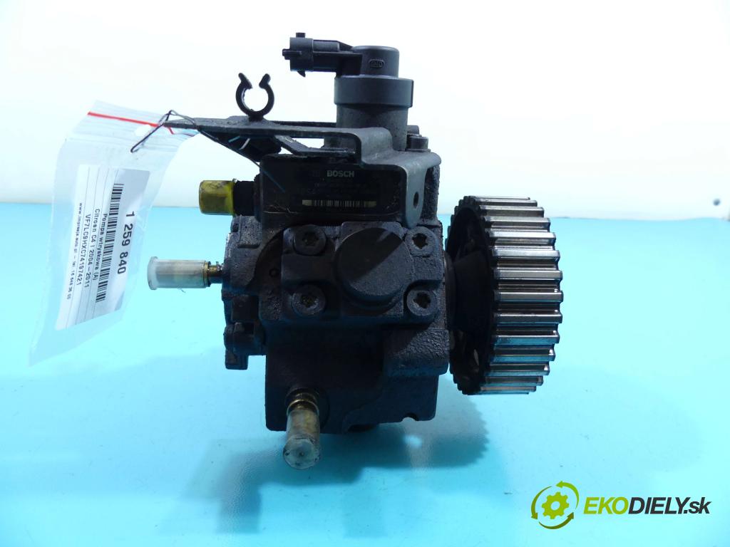 Citroen C4 I 2004-2011 1.6 hdi 90 HP manual 66 kW 1560 cm3 5- čerpadlo vstrekovacia 0445010102 (Vstrekovacie čerpadlá)