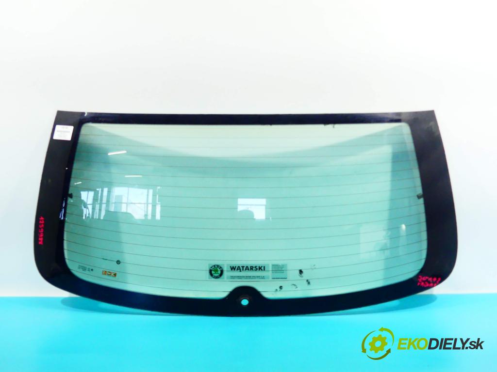 Skoda Fabia II 2007-2014 1.9 tdi 105 hp manual 77 kW 1896 cm3 5- sklo zadní  (Okna zadní)
