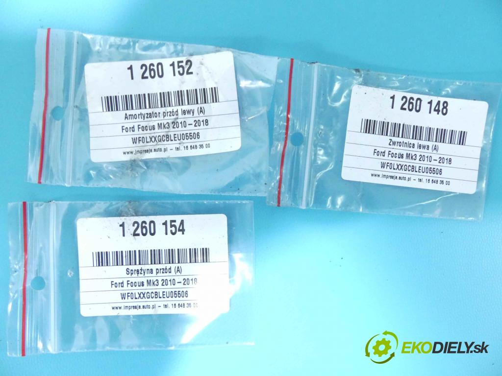 Ford Focus Mk3 2010-2018 1.6 tdci 116 HP manual 85 kW 1560 cm3 5- náboj ľavé  (Náboje)