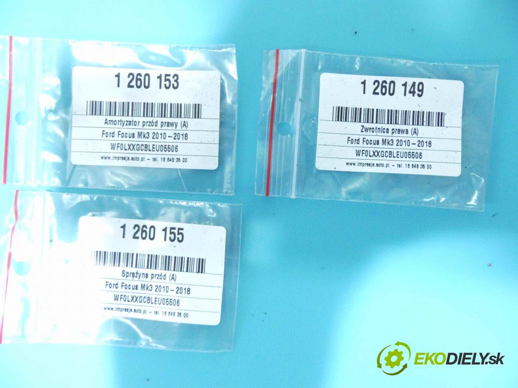 Ford Focus Mk3 2010-2018 1.6 tdci 116 HP manual 85 kW 1560 cm3 5- náboj pravé (Náboje)
