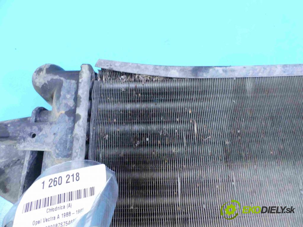 Opel Vectra A 1988-1995 1.6 71 HP manual 52 kW 1598 cm3 4- chladič voda:  (Chladiče vody)