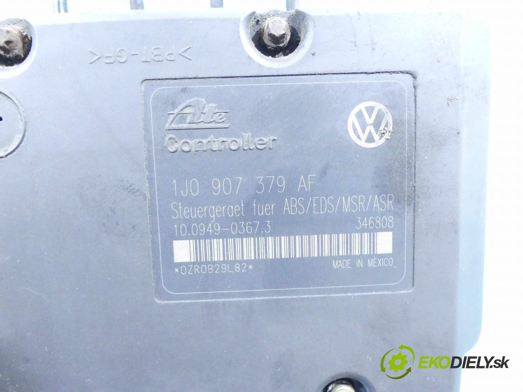 Vw Golf IV 1997-2003 1.9 tdi 116 HP manual 85 kW 1896 cm3 5- čerpadlo abs 1J0907379AF (Pumpy ABS)