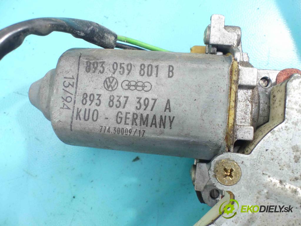 Audi 80 B4 1991-1994 1.9 tdi 90 hp manual 66 kW 1896 cm3 5- mechanismus stahování přední pravý 893959801B