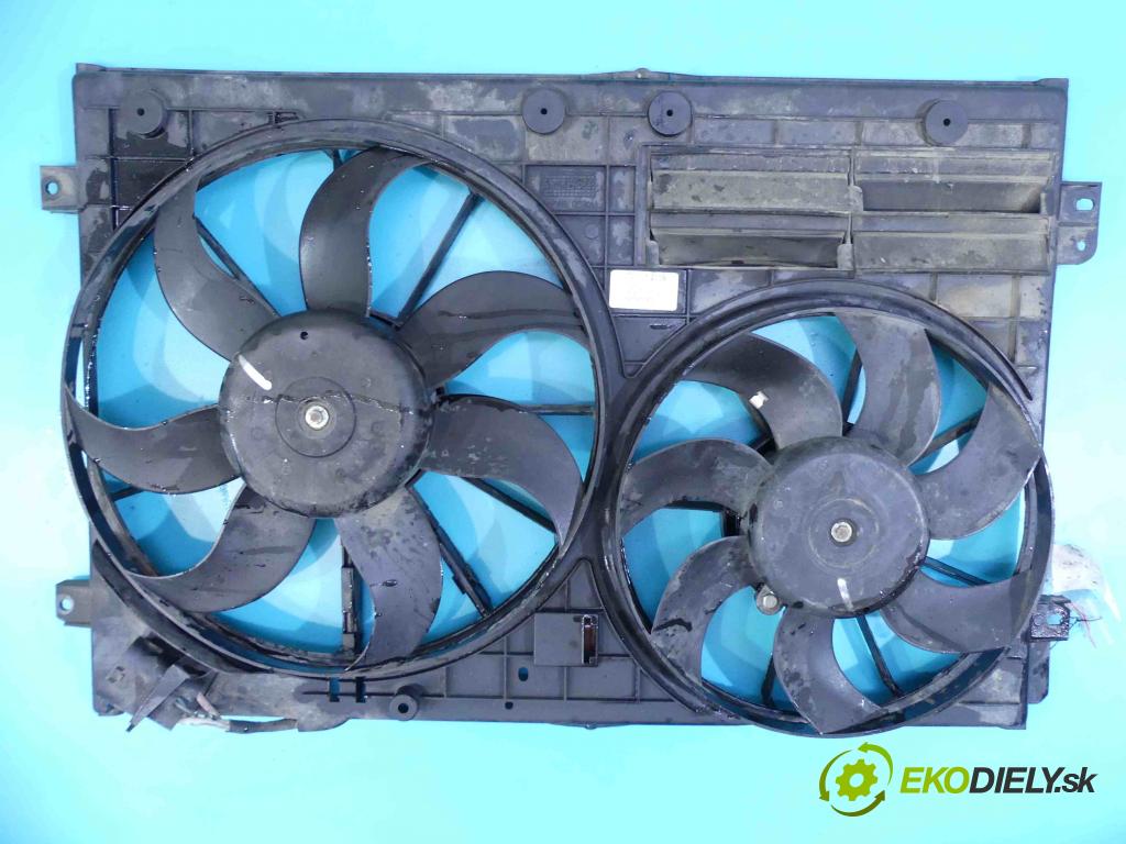 Vw Touran I 2003-2015 2.0 tdi 140 HP automatic 103 kW 1968 cm3 5- Ventilátor chladiča 1TD121203B