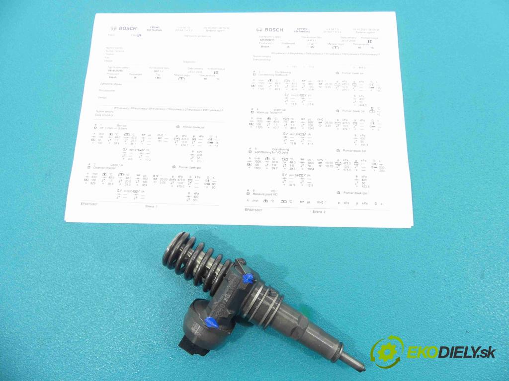 Skoda Fabia II 2007-2014 1.9 tdi 105 HP manual 77 kW 1896 cm3 5- vstrekovacie čerpadlo 0414720215 (Vstrekovače)