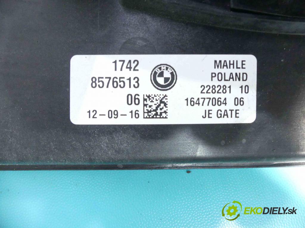 Bmw 7 G11 2015-2022 3.0d 265KM automatic 195 kW 2993 cm3 4- Ventilátor chladiča 8576513