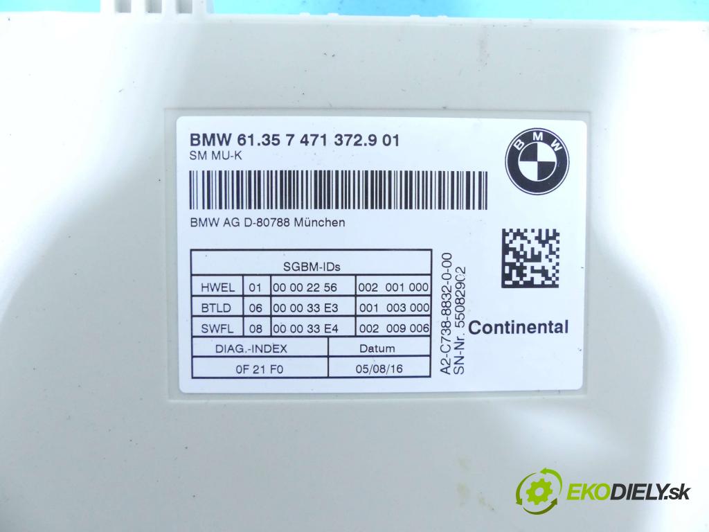 Bmw 7 G11 2015-2022 3.0d 265KM automatic 195 kW 2993 cm3 4- modul riadiaca jednotka 7471372 (Ostatné)