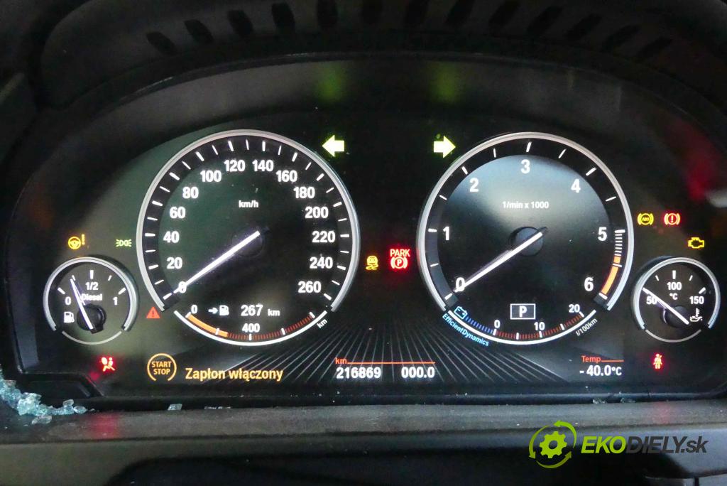 Bmw X5 F15 2013-2018 3.0d 313 HP automatic 230 kW 2993 cm3 5- prístrojovka/ budíky 0263715195 (Prístrojové dosky, displeje)