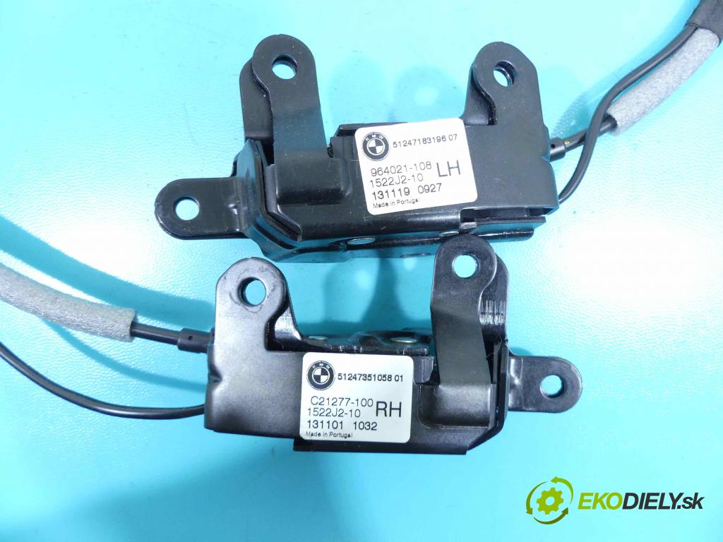 Bmw X5 F15 2013-2018 3.0d 313 hp automatic 230 kW 2993 cm3 5- zámek kufrových dveří zadní 7162149