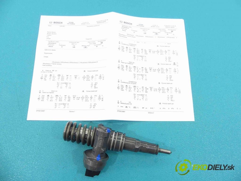 Vw Jetta V 2005-2010 1.9 tdi 105 HP manual 77 kW 1896 cm3 4- vstrekovacie čerpadlo 0414720215 (Vstrekovače)