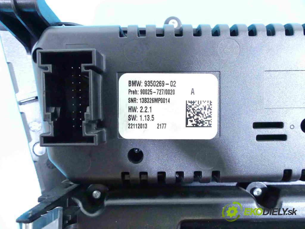 Bmw X5 F15 2013-2018 3.0d 313 HP automatic 230 kW 2993 cm3 5- panel kúrenia 9350269