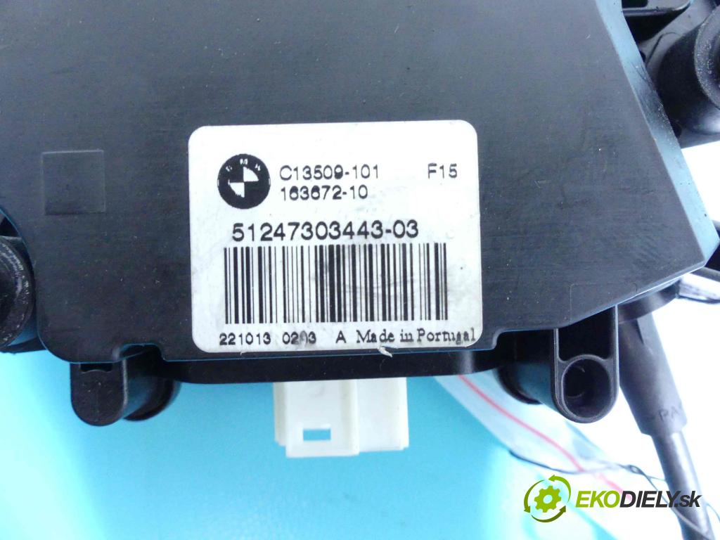 Bmw X5 F15 2013-2018 3.0d 313 hp automatic 230 kW 2993 cm3 5- zámek kufrových dveří zadní 7303443