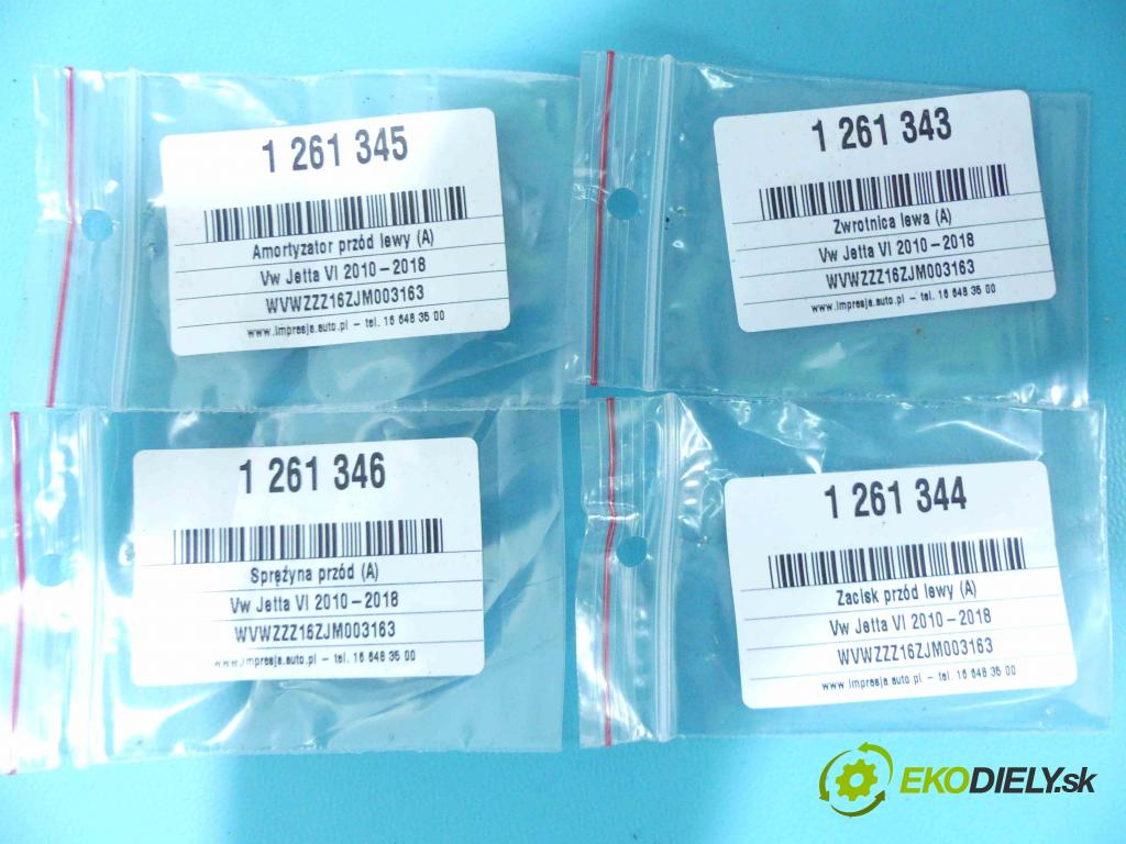 Vw Jetta VI 2010-2018 1.4 tsi 125 HP automatic 92 kW 1395 cm3 4- náboj ľavé  (Náboje)