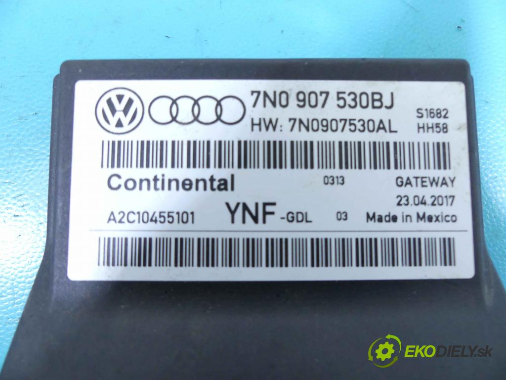 Vw Jetta VI 2010-2018 1.4 tsi 125 HP automatic 92 kW 1395 cm3 4- modul riadiaca jednotka 7N0907530BJ (Ostatné)