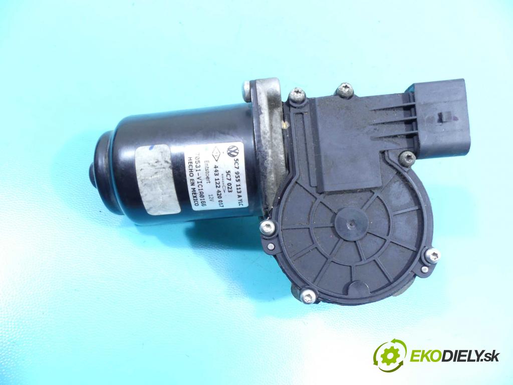 Vw Jetta VI 2010-2018 1.4 tsi 125 HP automatic 92 kW 1395 cm3 4- motor stieračov predné 5C7955113A