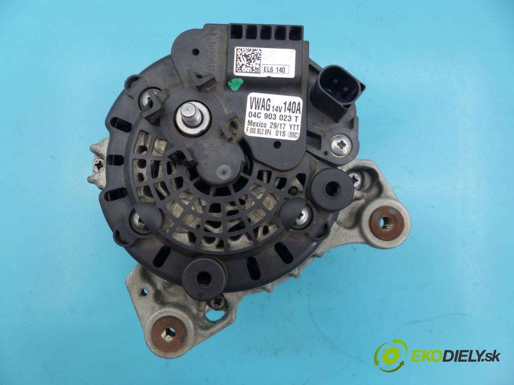Vw Jetta VI 2010-2018 1.4 tsi 125 hp automatic 92 kW 1395 cm3 4- Alternator 04C903023T (Alternátory)