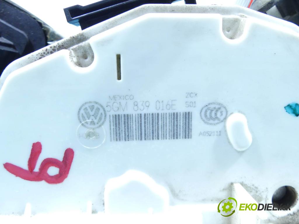 Vw Jetta VI 2010-2018 1.4 tsi 125 hp automatic 92 kW 1395 cm3 4- zámek zadní pravý 5GM839016E