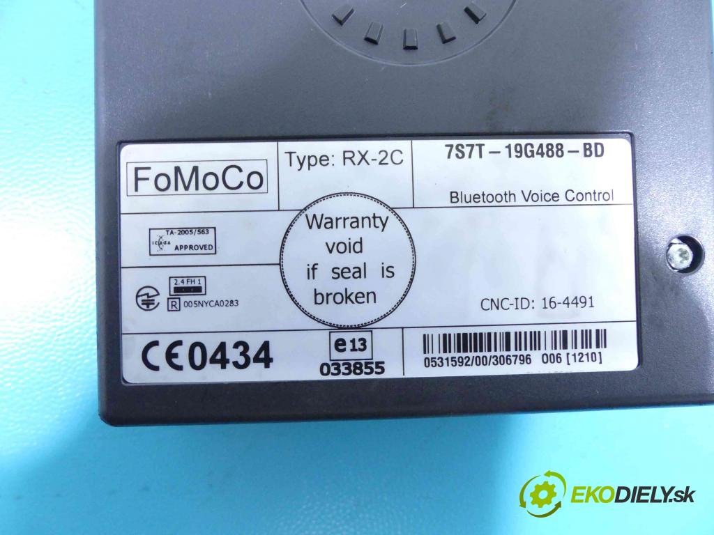 Ford S-max 2.0 tdci 131 HP manual 96 kW 1997 cm3 5- modul riadiaca jednotka 7S7T-19G488-BD (Ostatné)